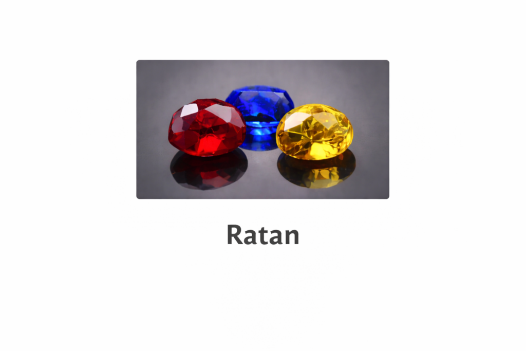 Astrological Gemstone Ratan